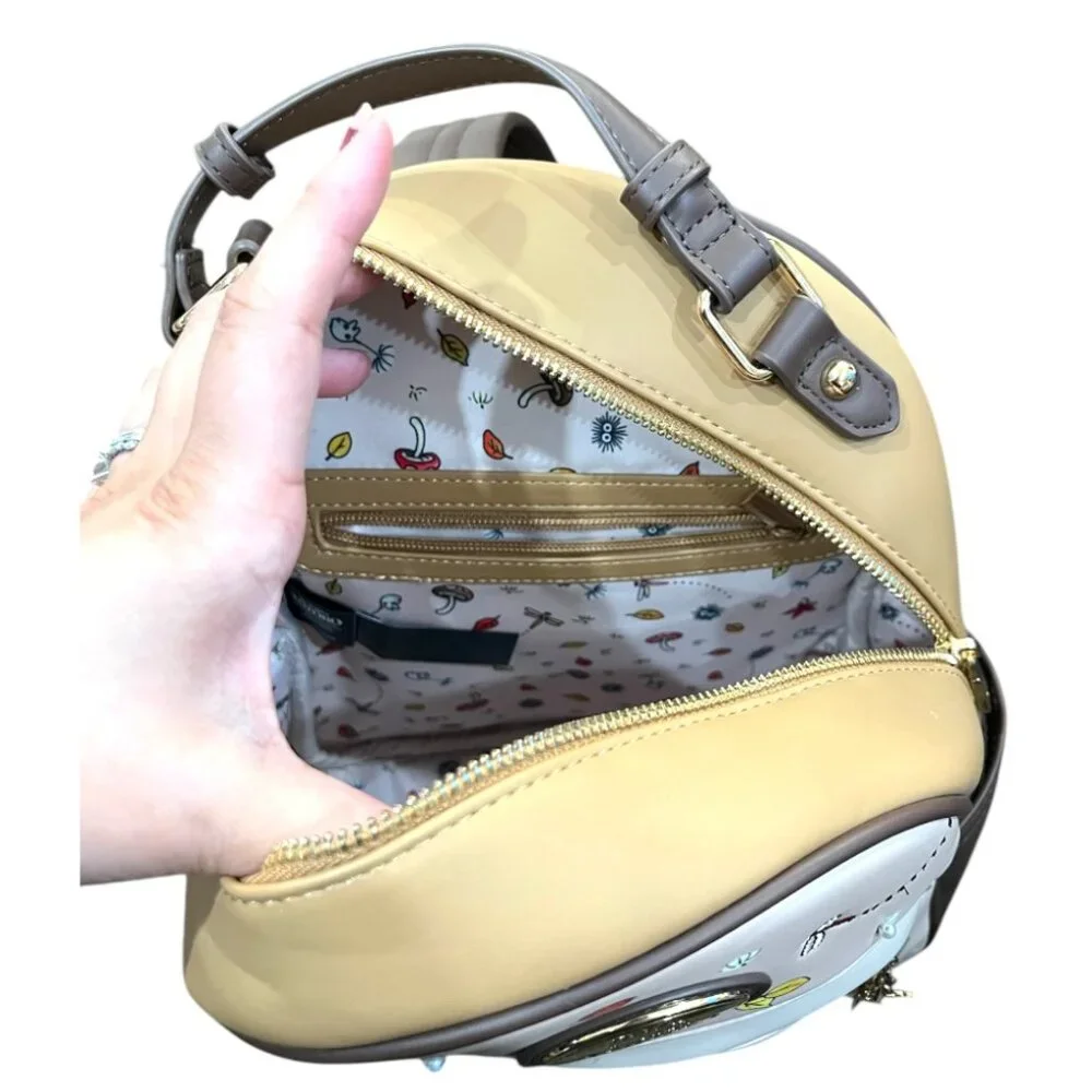 Our Universe Studio Ghibli My Neighbor Totoro Fall Foliage Mini Backpack - S.O. - Picture 8 of 8